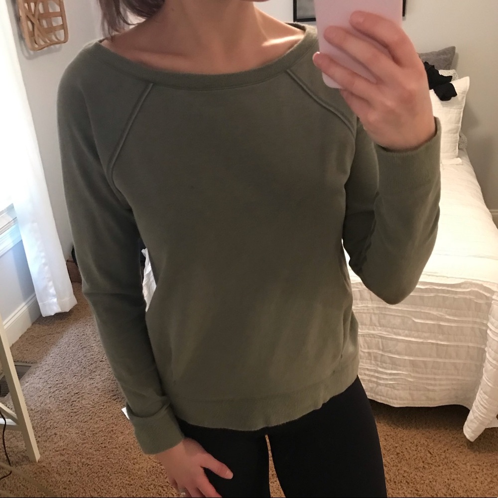 Lululemon pullover Green